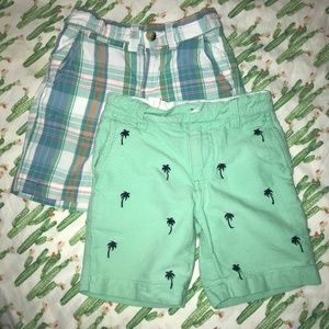 Summer toddler shorts duo